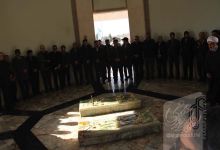 گزارش تصویری مراسم غبار روبی مزار شهدا